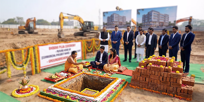 Commercial Property Bhoomi Puja