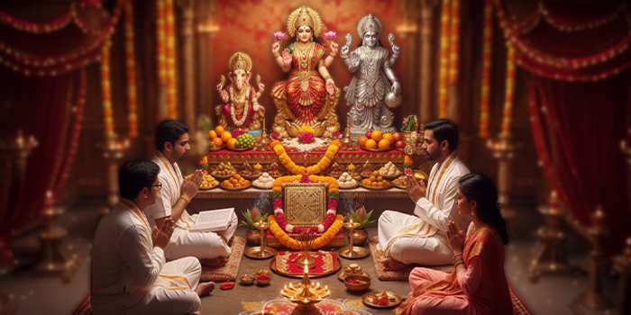 Complete Lakshmi-Kuber Dhanteras Puja