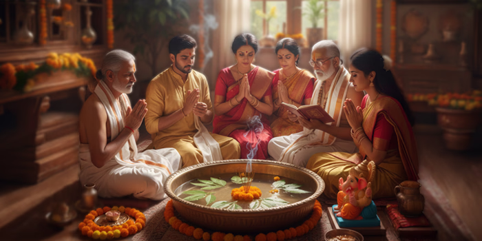 Eco-Friendly Home Visarjan Vidhi