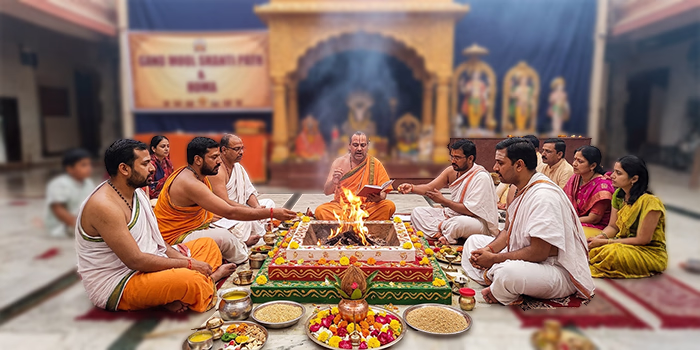 Gand Mool Shanti Path and Homa