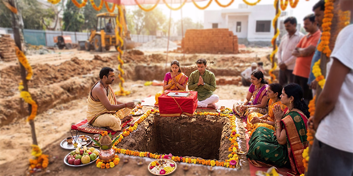 Griha Nirman Bhoomi Puja