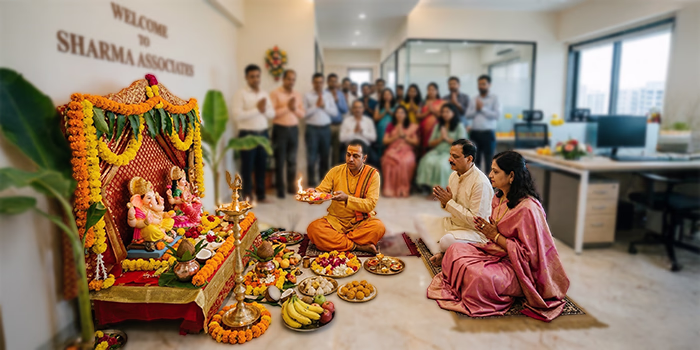 Complete Office Opening Puja