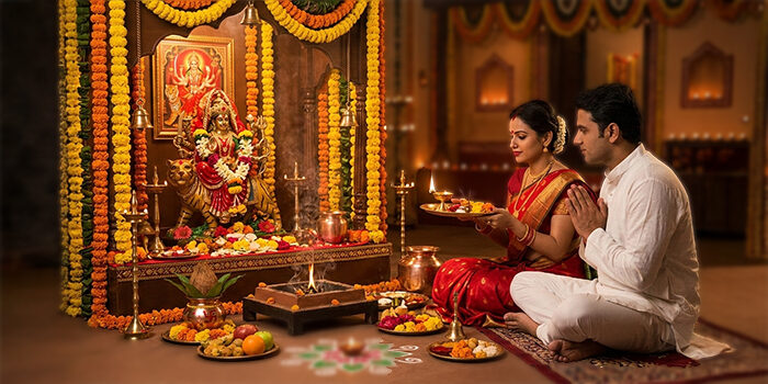 Complete Navratri Puja Ceremony