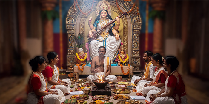 Complete Saraswati Puja