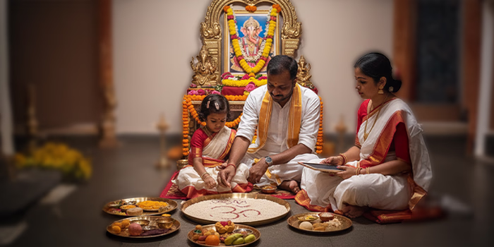 Vidya Arambh (Initiation Ceremony)