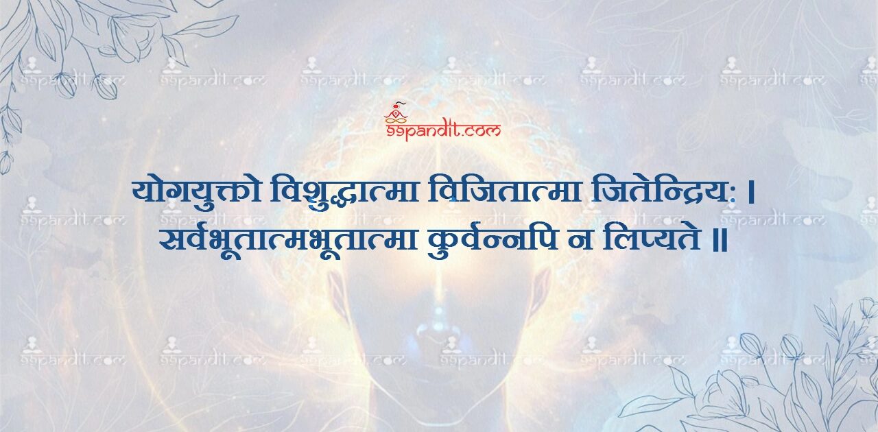 Sanskrit Shlok on Karma