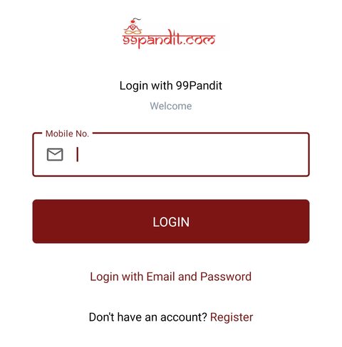 99Pandit for Pandit login