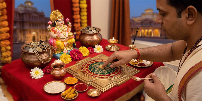 Kuber Yantra Prana Pratishtha