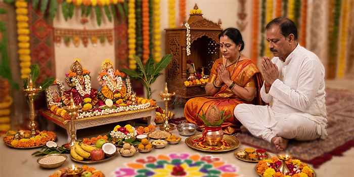 Mahalakshmi Prosperity Puja