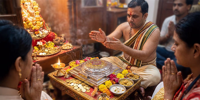 Kuber Yantra Blessing