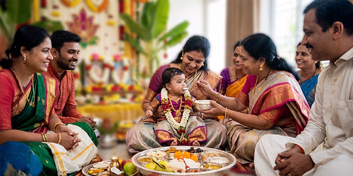 Complete First Feeding Ceremony