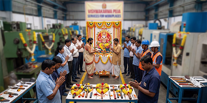Vishwakarma Puja Services for Workplaces