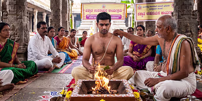Paschata Upanayan (Adult Thread Ceremony)