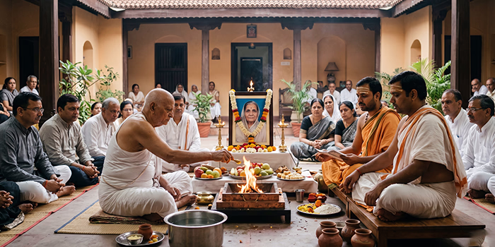 Sampurna Teharavi Puja (Full 13th Day Rite)