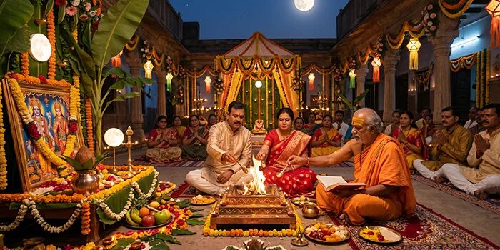 Full Traditional Purnima Udyapan Puja