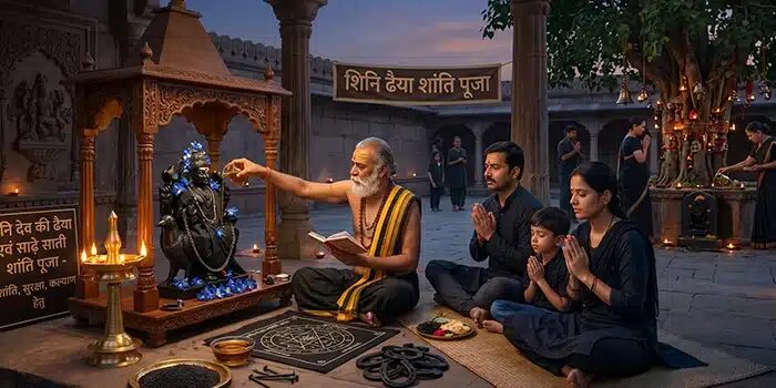 Shani Dhaiya Shanti Puja