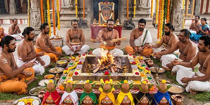Traditional Navagraha Homam