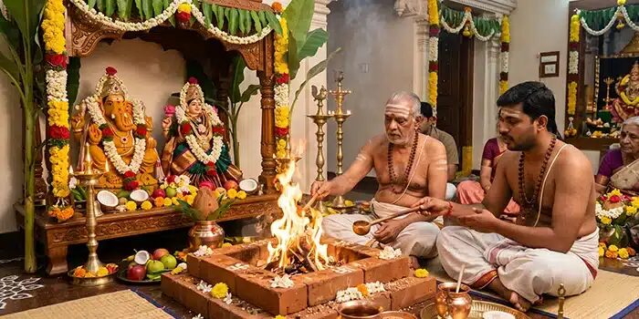 Traditional Gauri Ganesh Homam