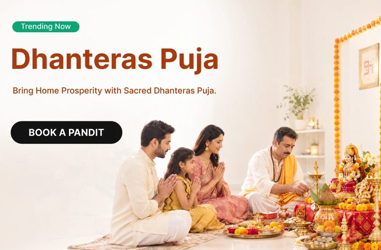 Pandit for Dhanteras Puja