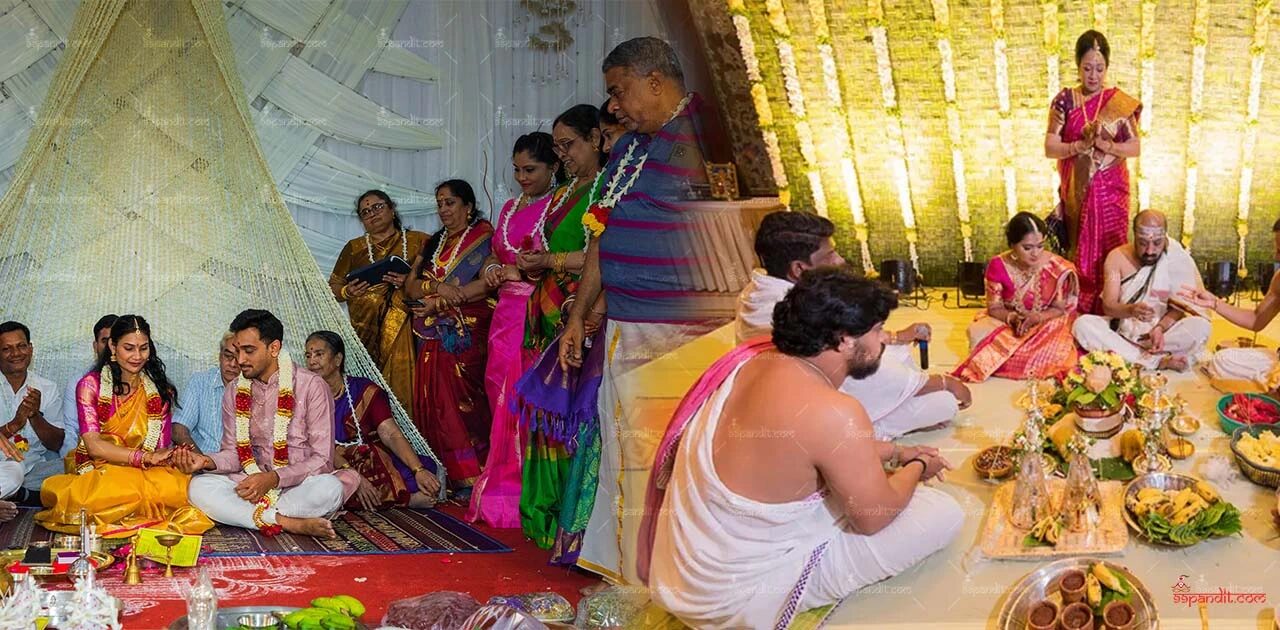 Tamil Brahmin Nichayathartham Ceremony