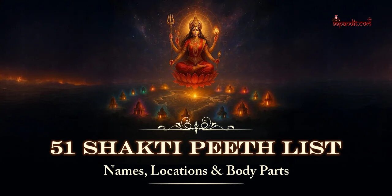 51 Shakti Peeth List