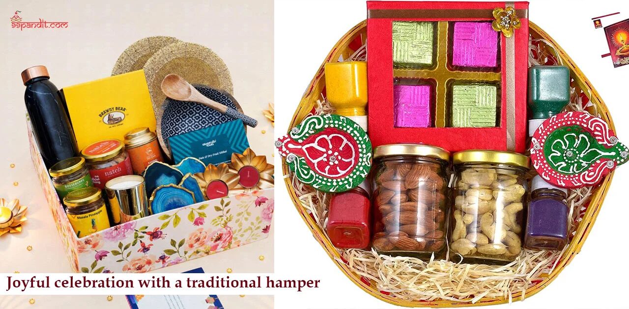 Joyful Celebration with a Traditional Hamper Corporate Diwali Gifts for Employees