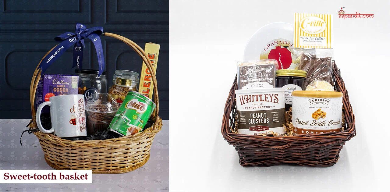 Sweet-Tooth Basket Useful Diwali Gifts for Employees