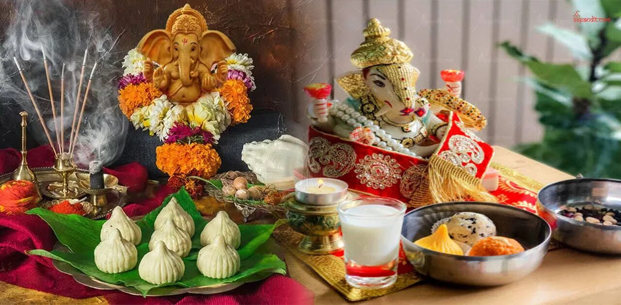 गणेश पूजन सामग्री
