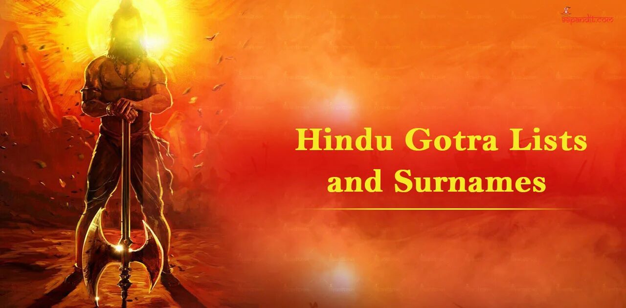Hindu Gotra and Surnames