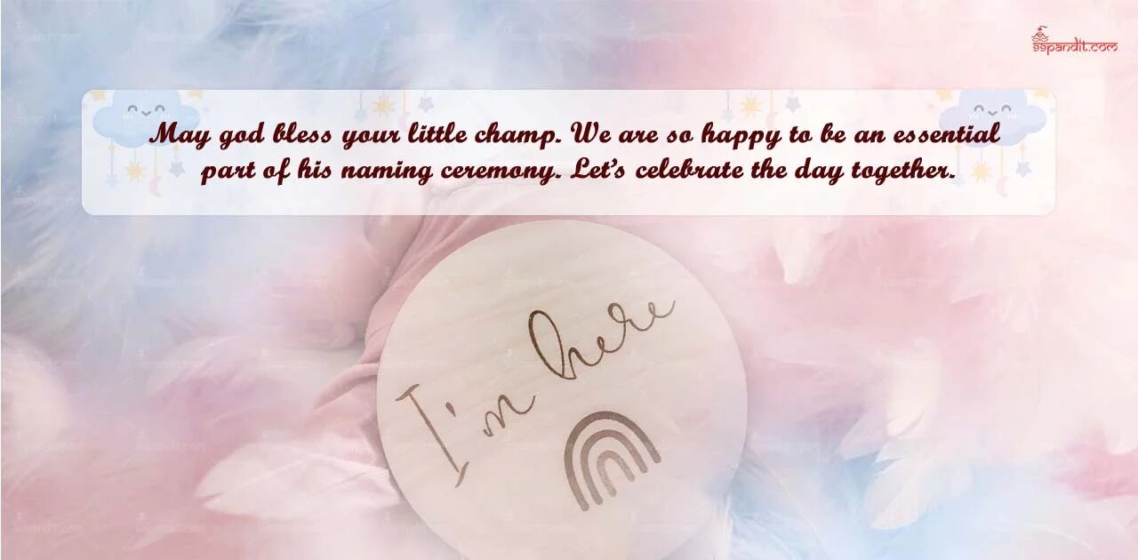 Naming Ceremony Wishes
