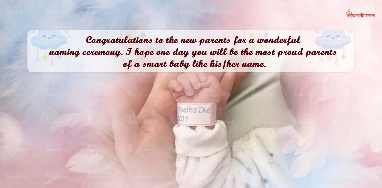 Naming Ceremony Wishes
