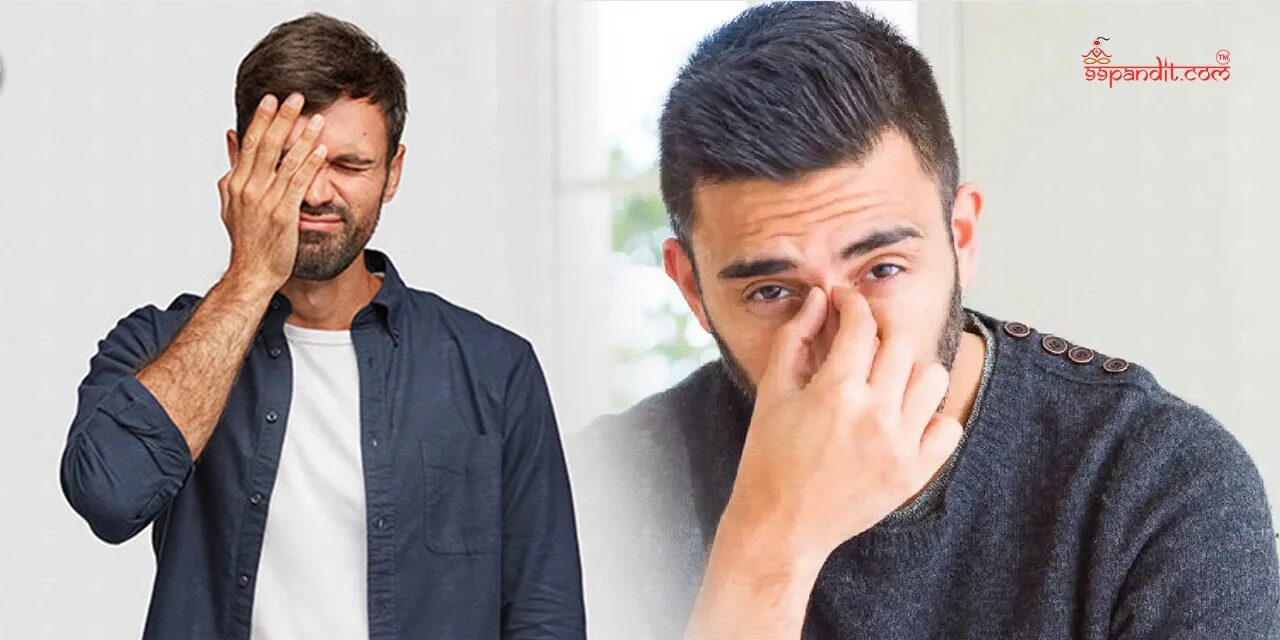 Right Eye Blinking for Men