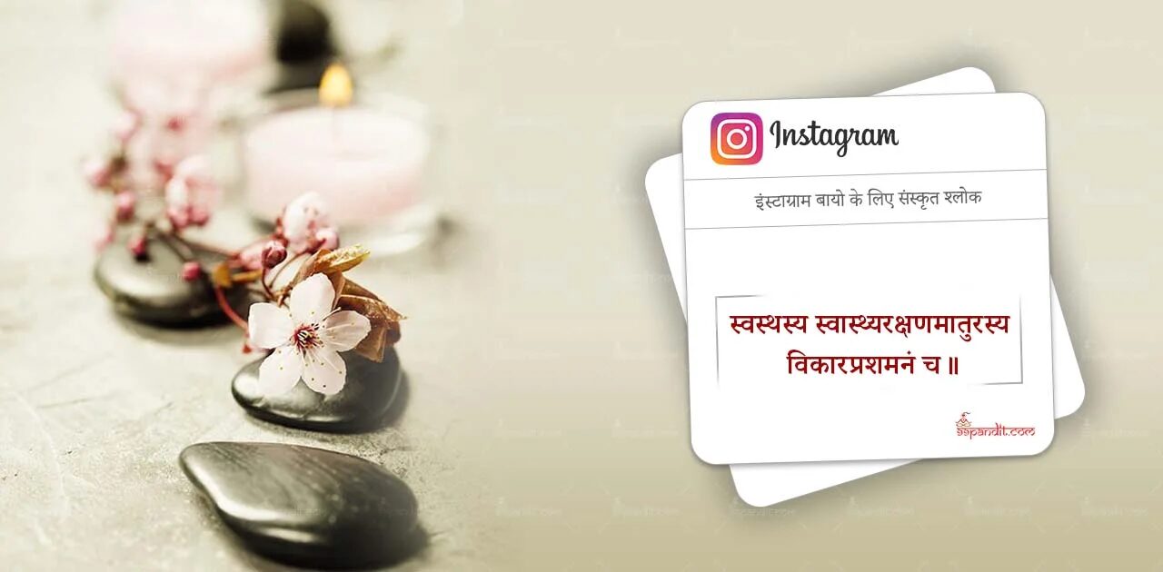Unique Instagram Bio in Sanskrit 
