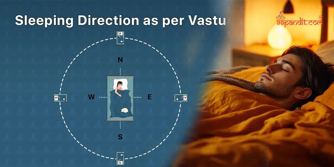 Sleeping Direction as per Vastu