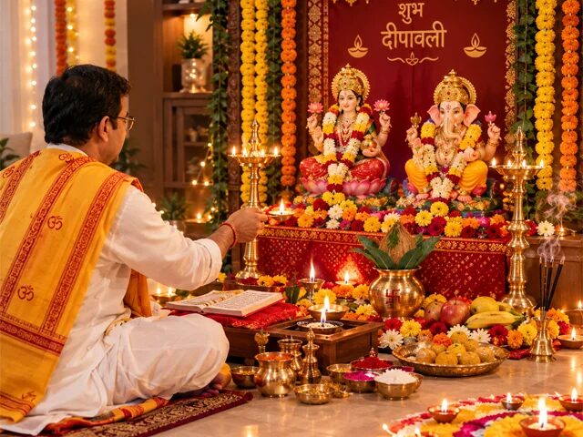 Diwali Lakshmi Puja Pandit in Mumbai
