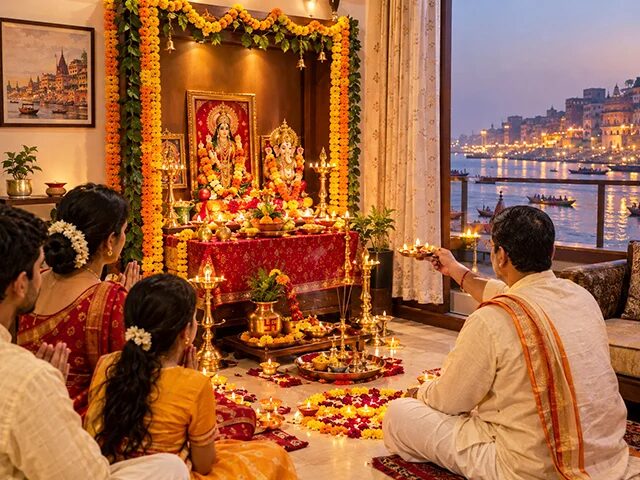 Diwali Lakshmi Puja Pandit in Varanasi