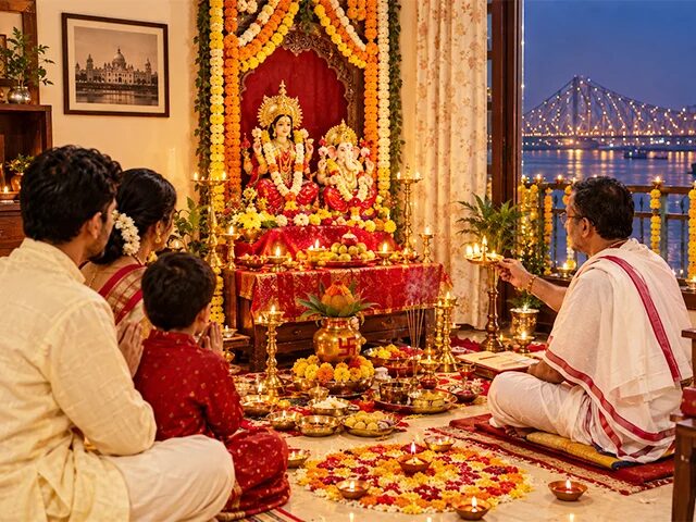 Diwali Lakshmi Puja Pandit in Kolkata
