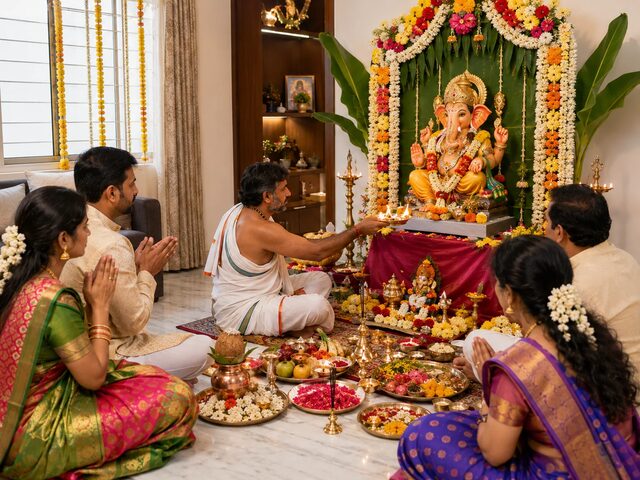 Ganesh Chaturthi Puja in Bangalore