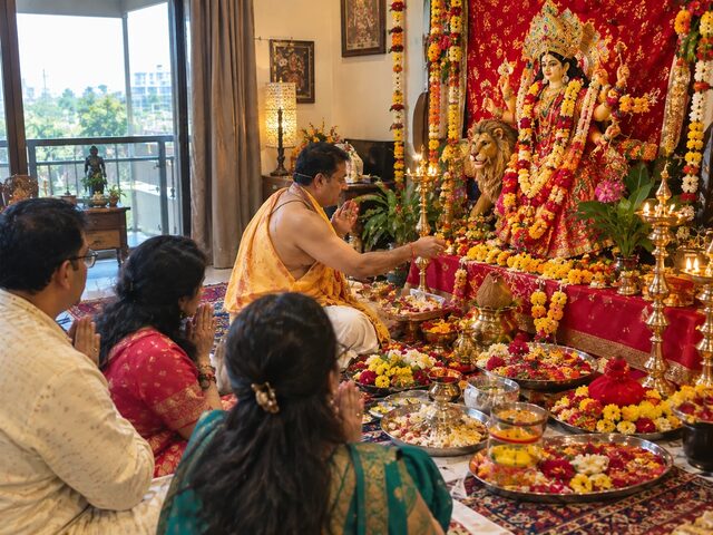 Navratri Puja Pandit in Vadodara