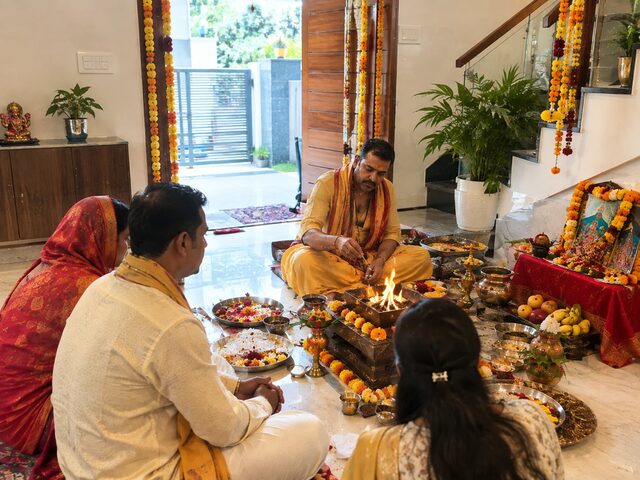 Griha Pravesh Puja Pandit in Ahmedabad