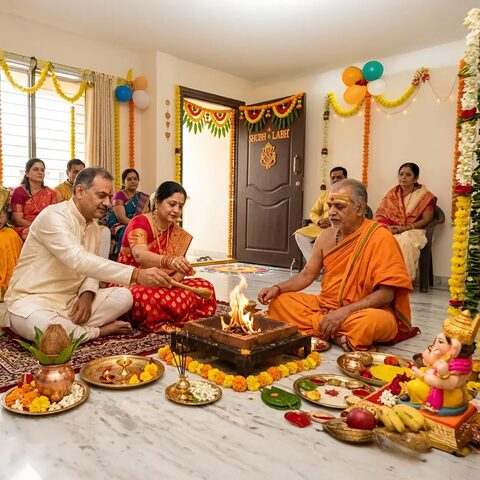 Griha Pravesh puja reference