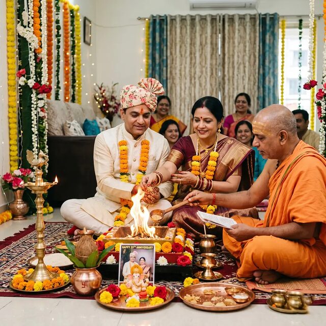 Marriage Anniversary Puja