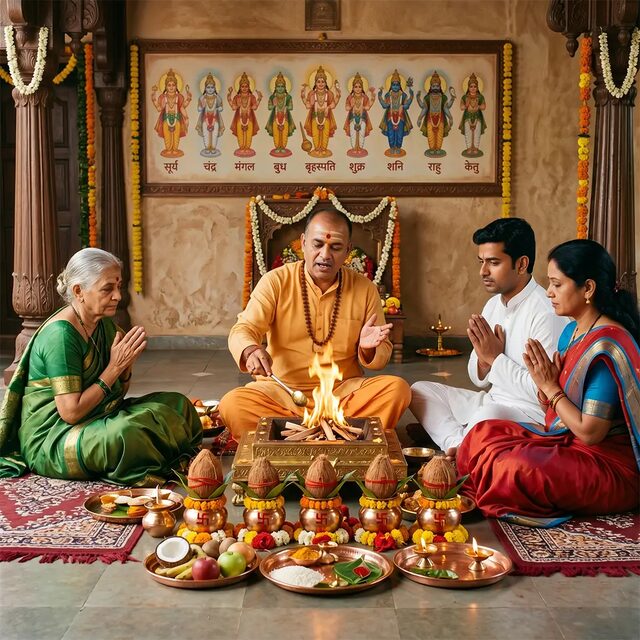 Navagraha Shanti Puja