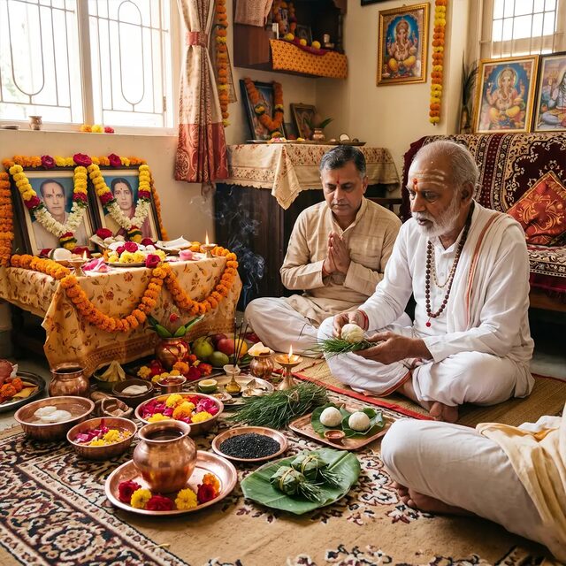 Pitru Paksha Shradh Puja