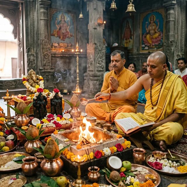 Rahu Ketu Shanti Puja