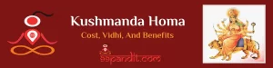 Pandit for Kushmanda Homa: Cost, Vidhi, and Benefits