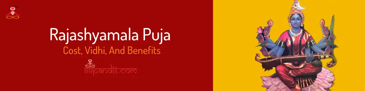 Pandit for Rajashyamala Puja: Cost, Vidhi & Benefits - 99Pandit