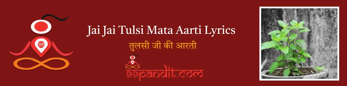 Jai Jai Tulsi Mata Aarti Lyrics: तुलसी जी की आरती