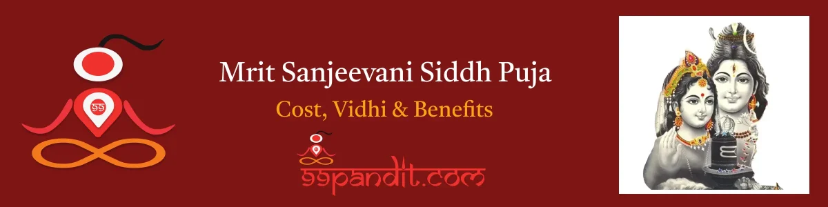 Pandit for Mrit Sanjeevani Siddh Puja: Cost, Vidhi & Benefits