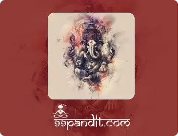 Ganesh Chalisa Lyrics in Hindi: जय जय जय गणपति गणराजू-99pandit